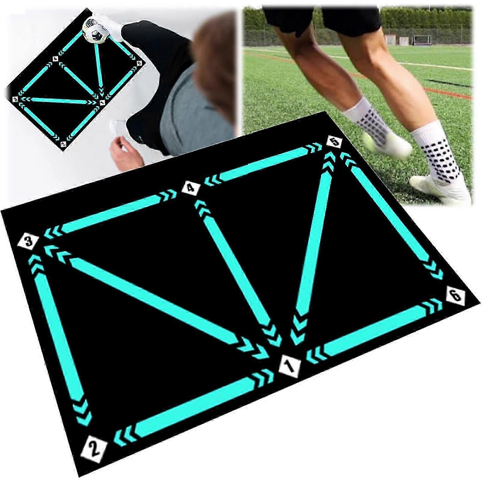 2024 Nowa mata treningowa do piłki nożnej z funkcjami mistrzostwa w piłce i krokach