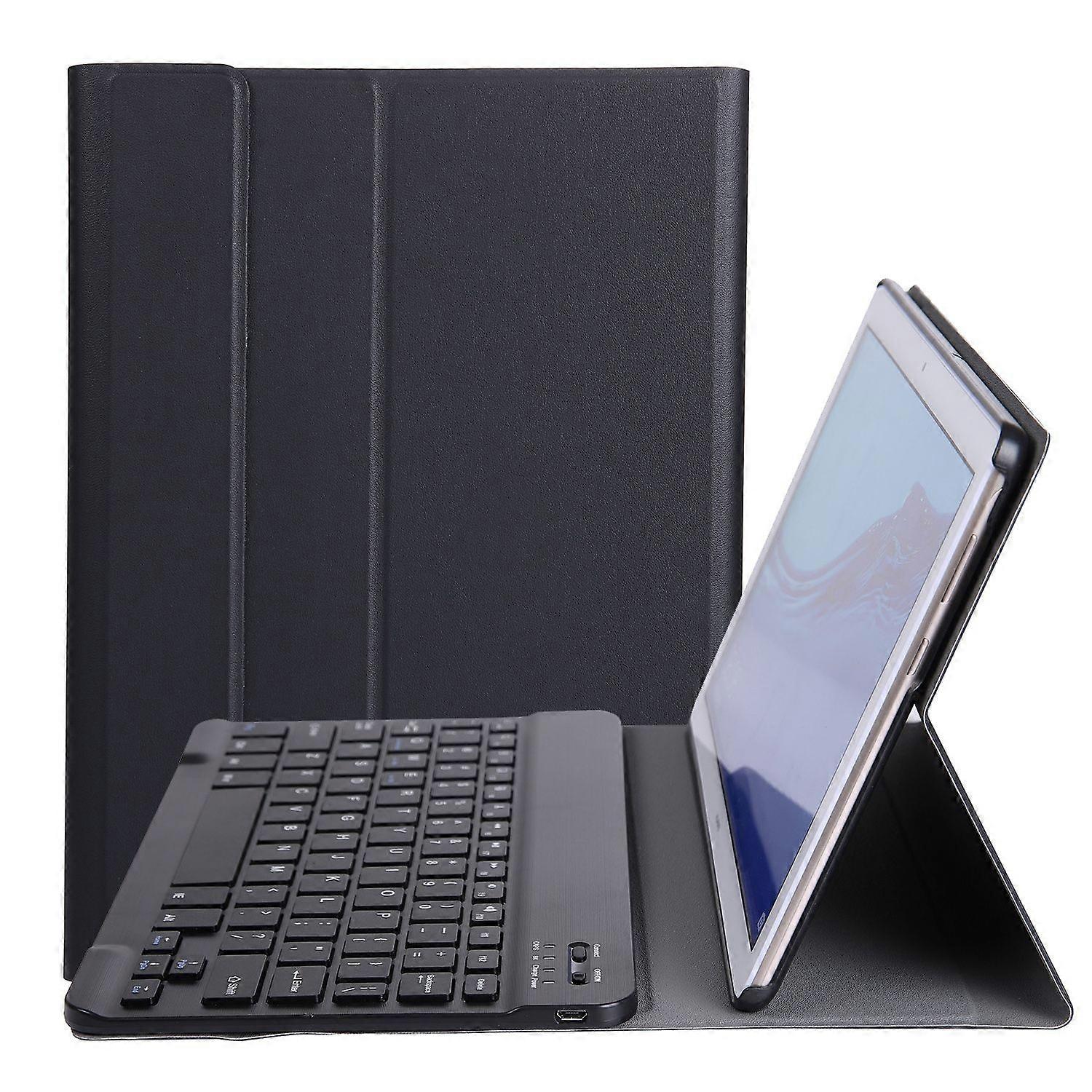 A0T5 Detachable Tablet Bluetooth-compatible Keyboard with Leather Case Compatible with Huawei Honor 