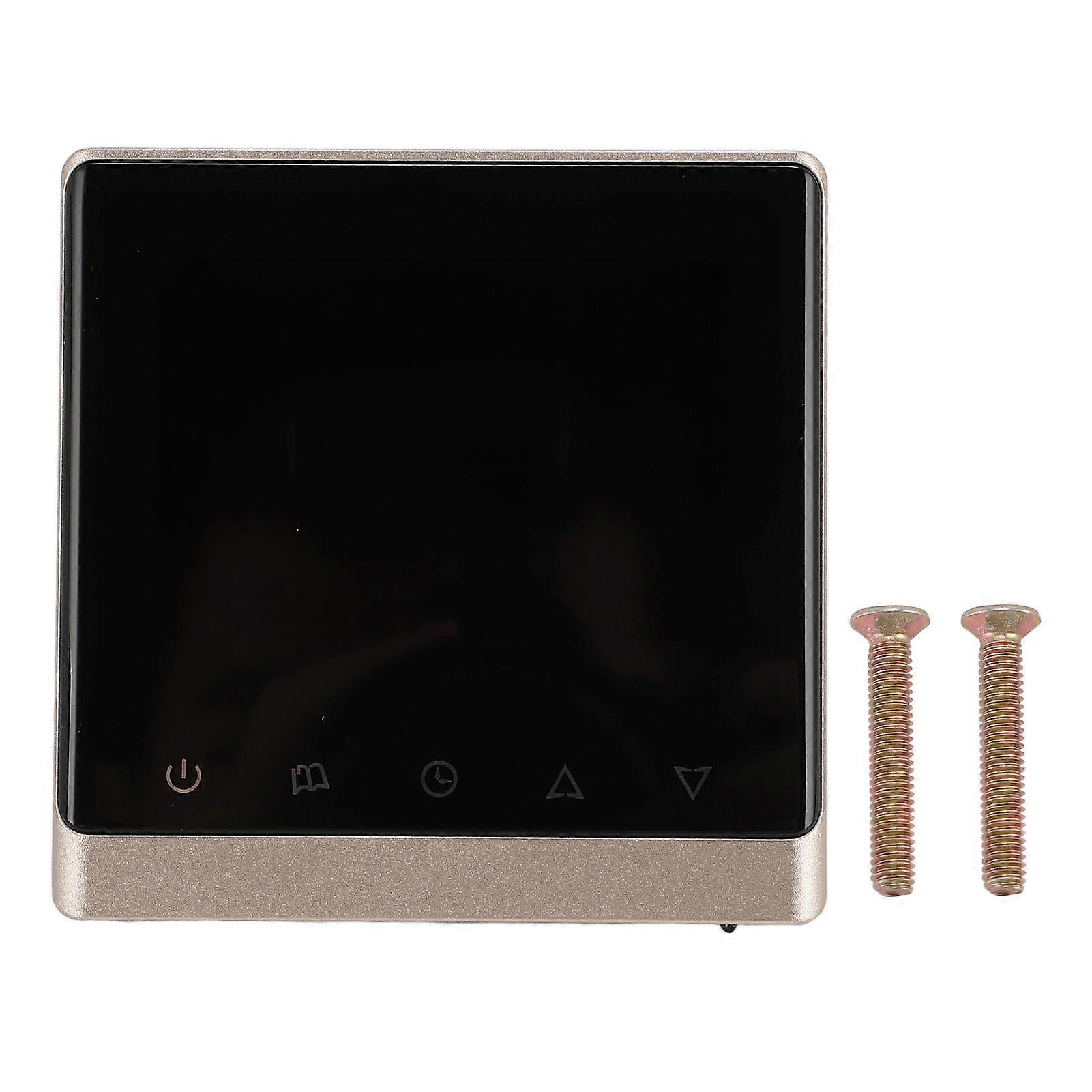 Digital Smart Thermostat 25A LCD Screen Smart Home Thermostat Temperature Controller with Memory Function for Room Heating