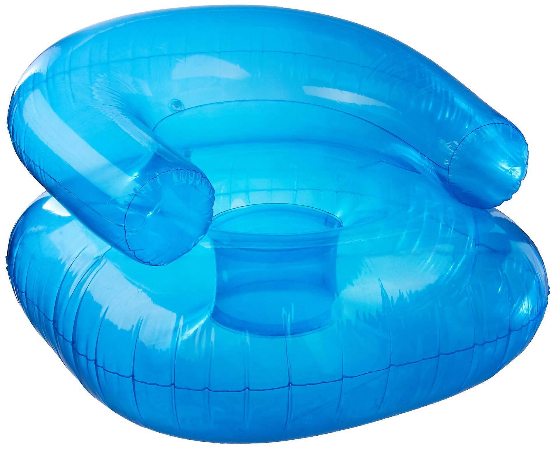 36 Inch Inflatable Chair for Indoor and Outdoor Use, Lightweight, Durable Material, Comfortable Seating