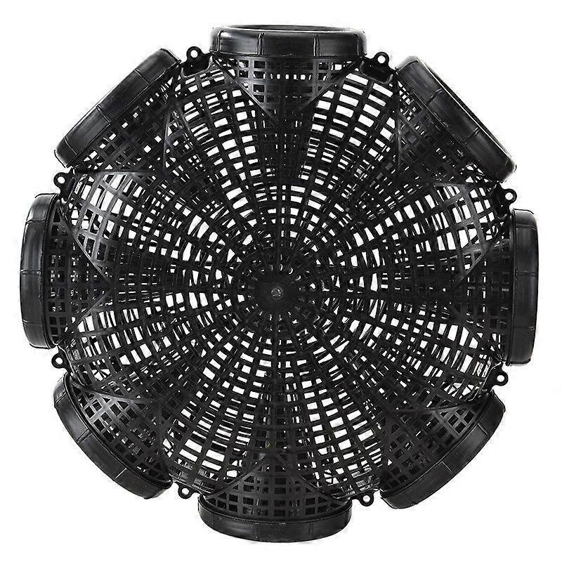 8 Holes Cage Lobster And Shrimp Case Of Bait Fishing Network Casting Net Blue Folding Traps Foldable