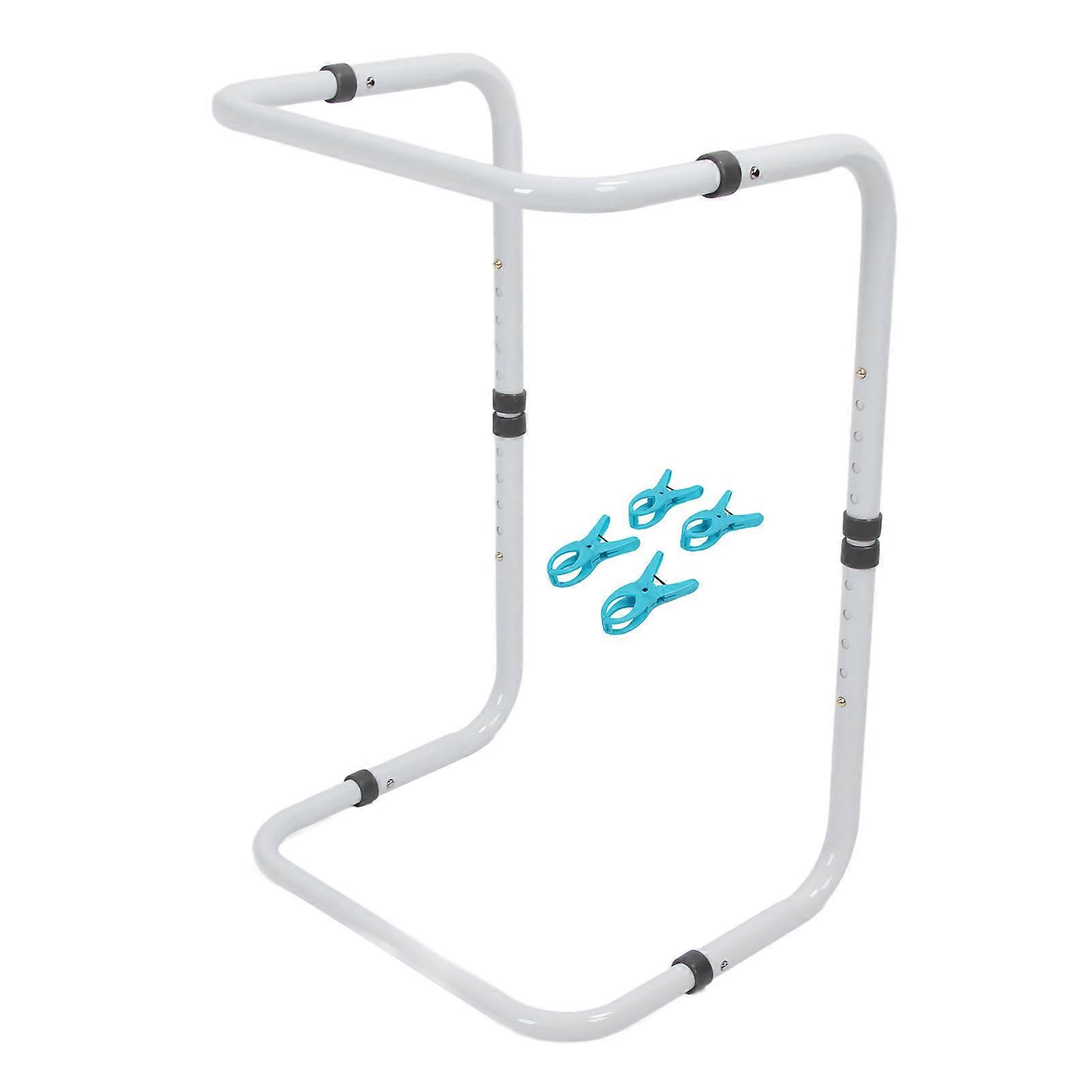Foot Sheet Riser, Adjustable Height, Pressure Relieving, Foot Tent Cover Holder, for Surgery Recovery, with 4 Clips