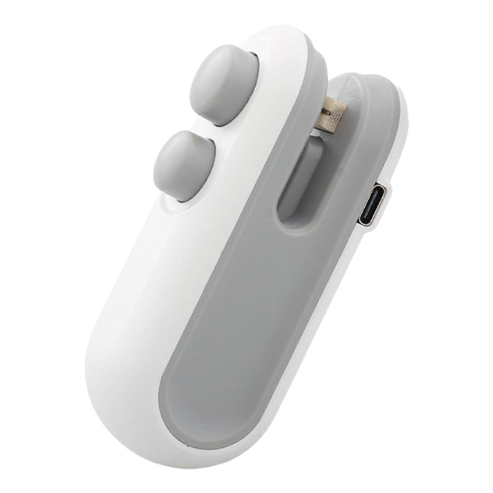 Mini USB-C Rechargeable Handheld Vacuum Sealer Machine for Food Storage Bags, Compact Design for Snacks and Freshness