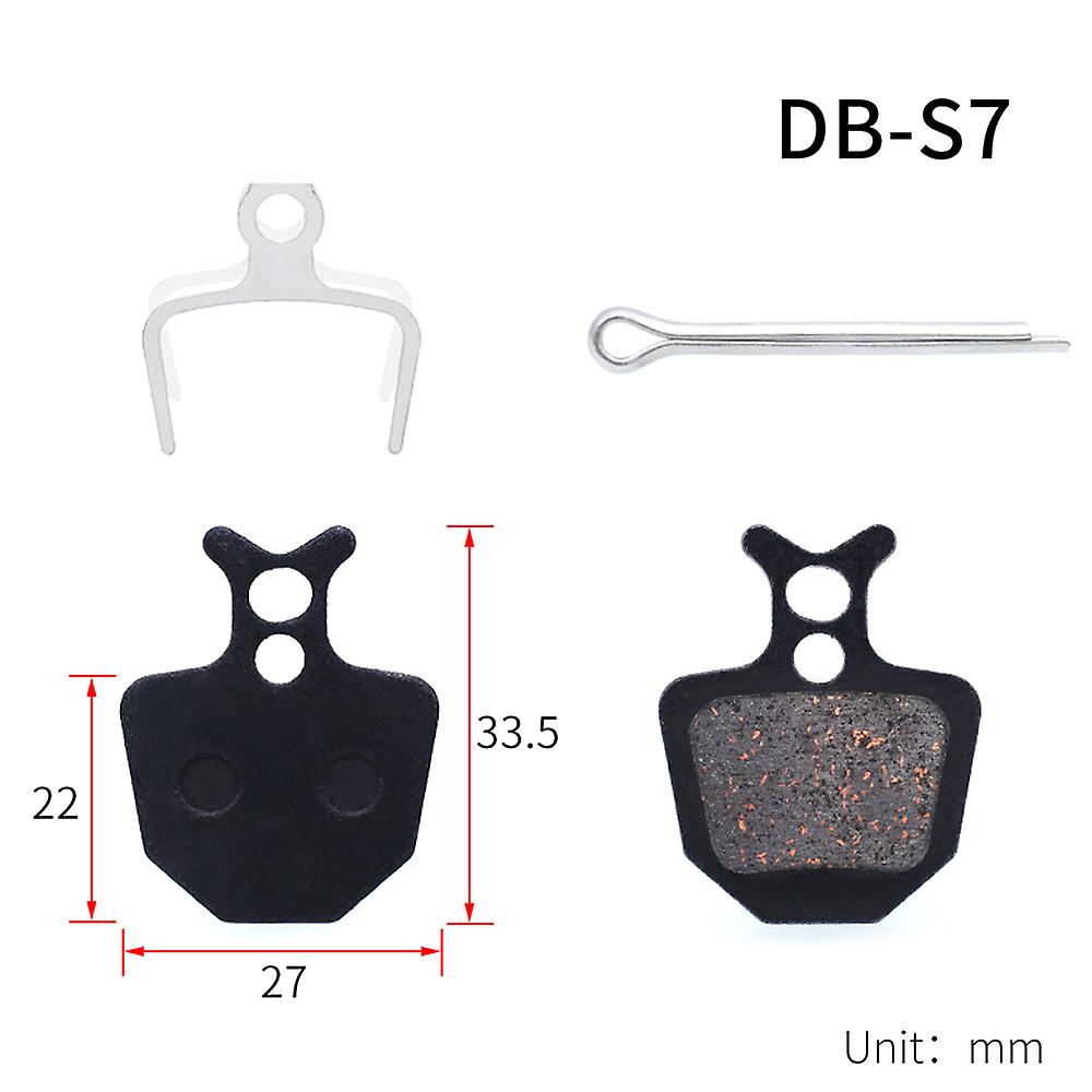 1 Set Mtb Bicycle Bike Cycling Disc Brake Pads Semi-metallic Pads For Shimano