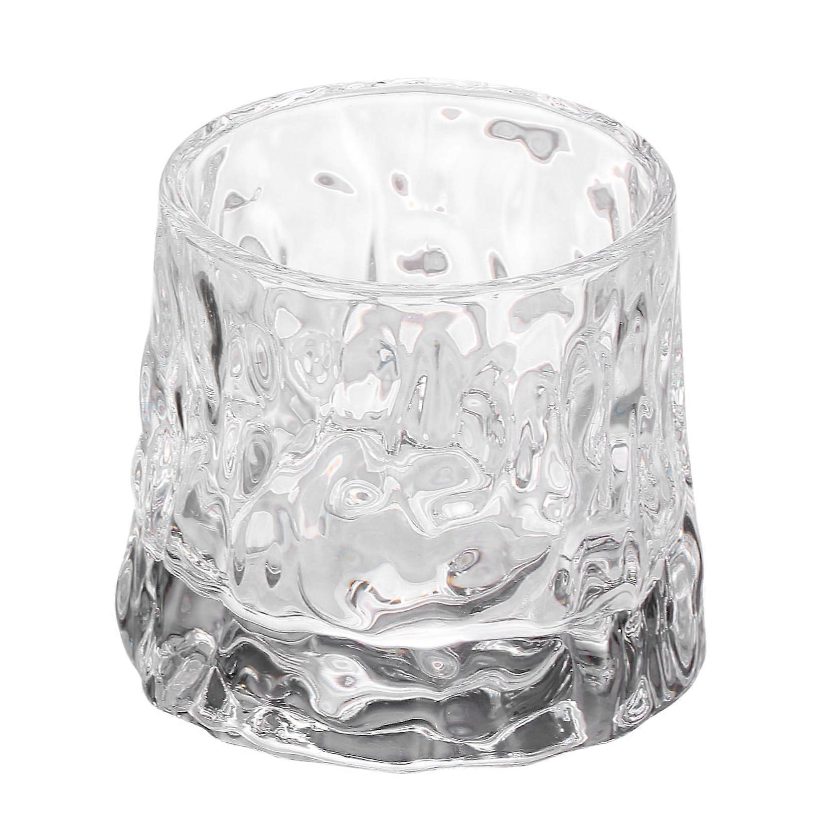 Stable Sturdy Thick Bottom Whiskey Glass Cup for Tasting Whiskey