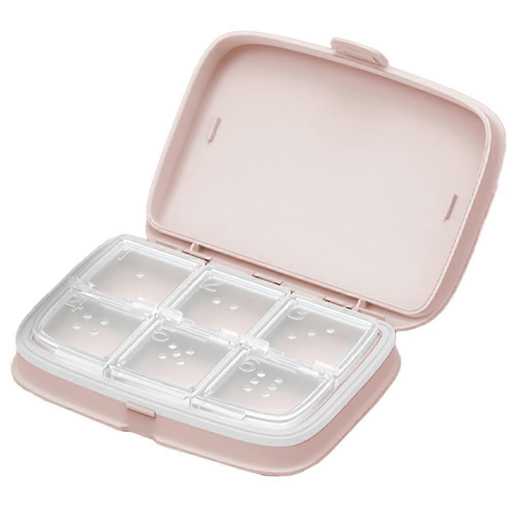 Travel Pill Organizer, Waterproof Pill Case With Removable Compartments, Compact And Portable For Daily Medication Management
