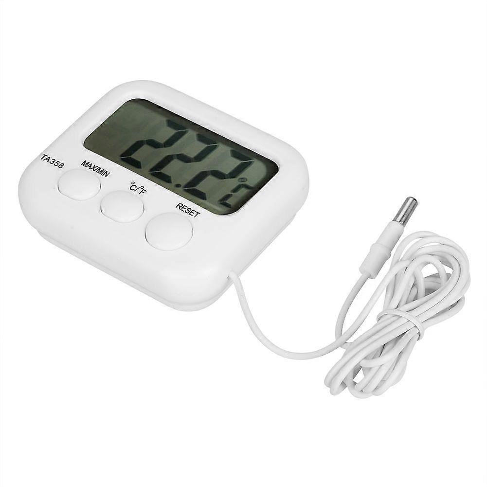 Digital Vattentät Matlagning Kylskåp Termometer För BBQ Mat Te Sond Kött