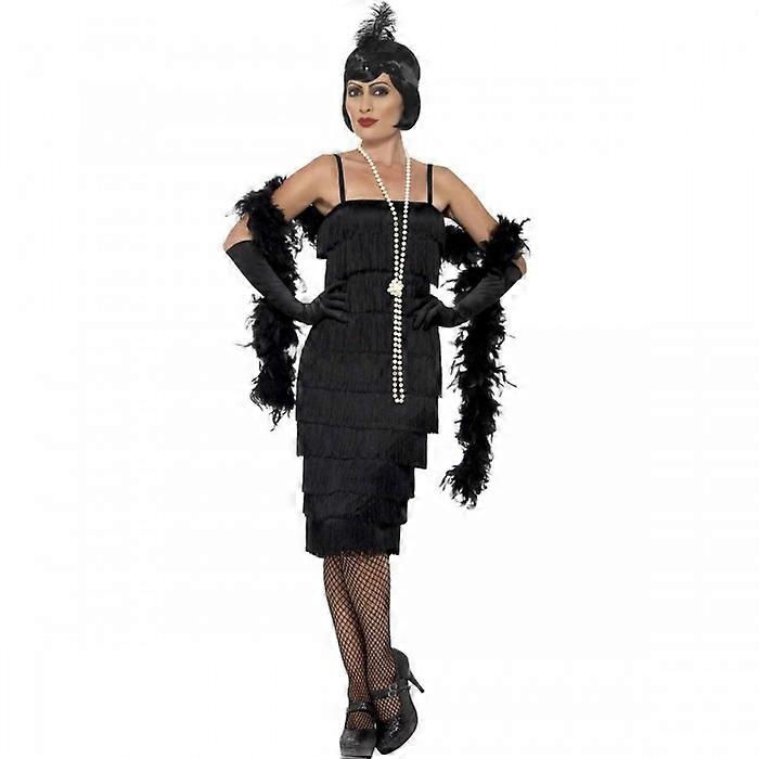 Smiffys Womens/Ladies Flapper Costume Set