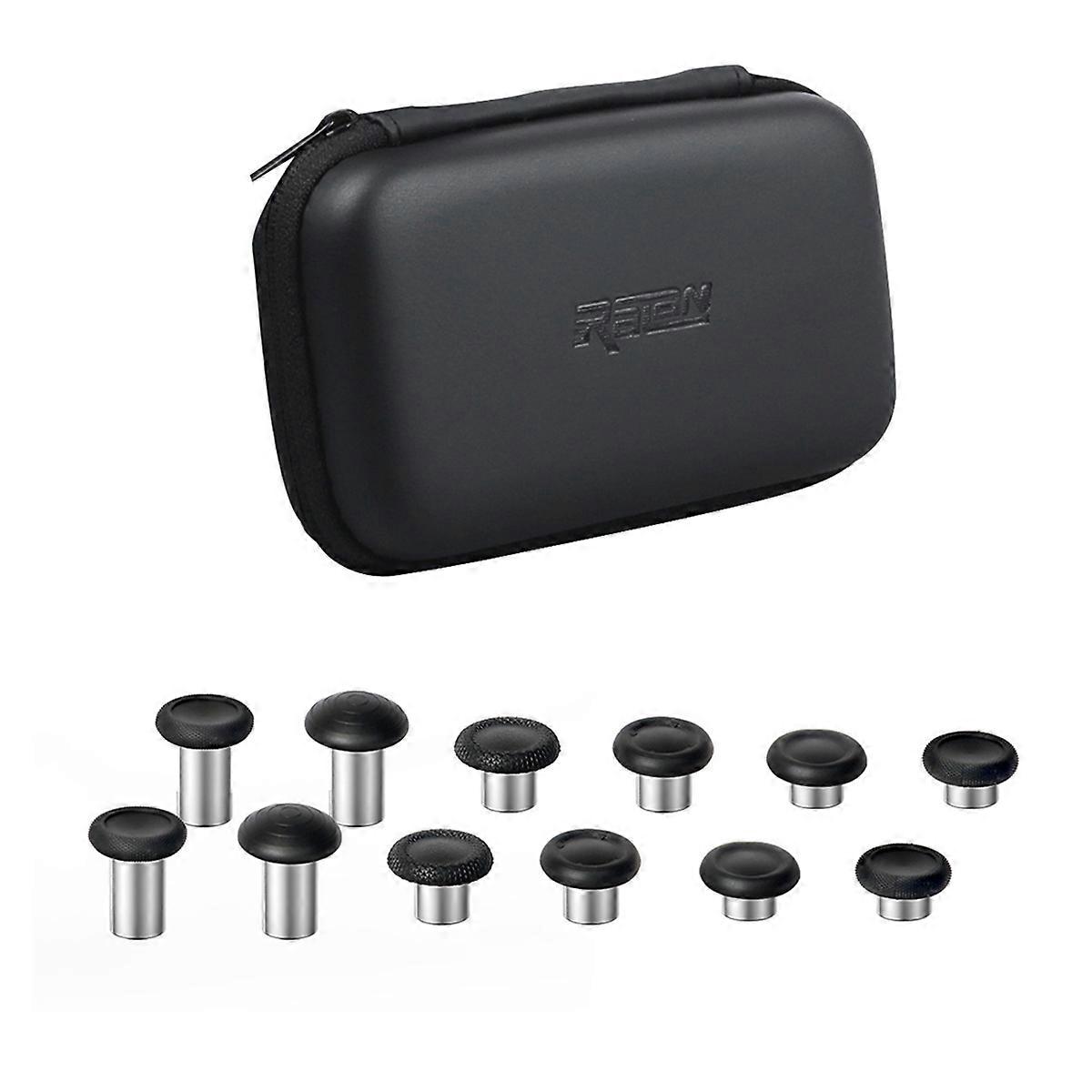 3D Analog Stick Game Buttons For For Gamepad Controller Thumbstick Replacement Cap Game Accessories Black