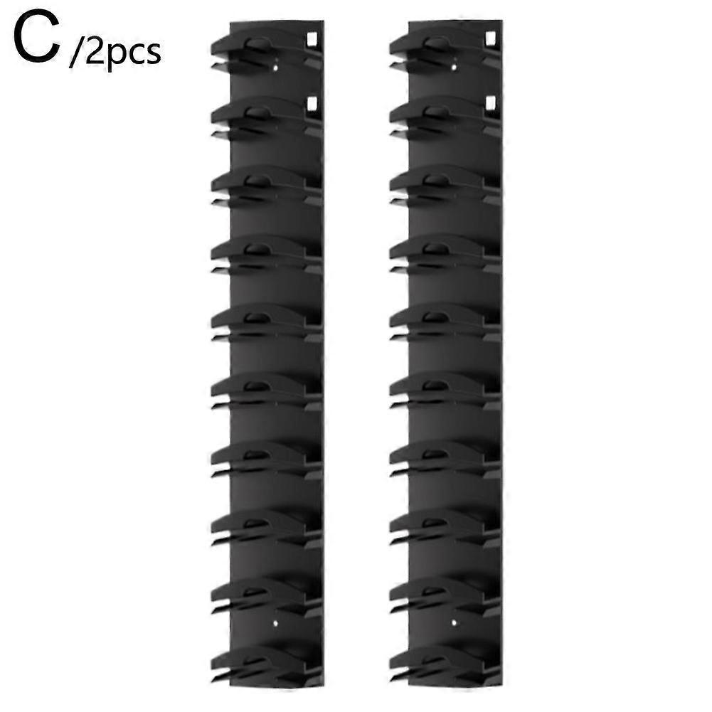 Wall Mounted Hat Rack Organizer Strong Multifunctional Storage For Hats Sleek Space Saving Design Easy Installation Black White