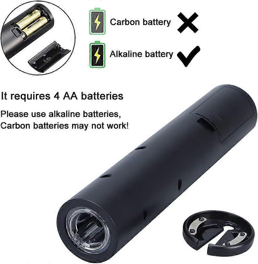 Electric Bottle Opener Automatic Screwpull Corkscrew, Battery Powered
