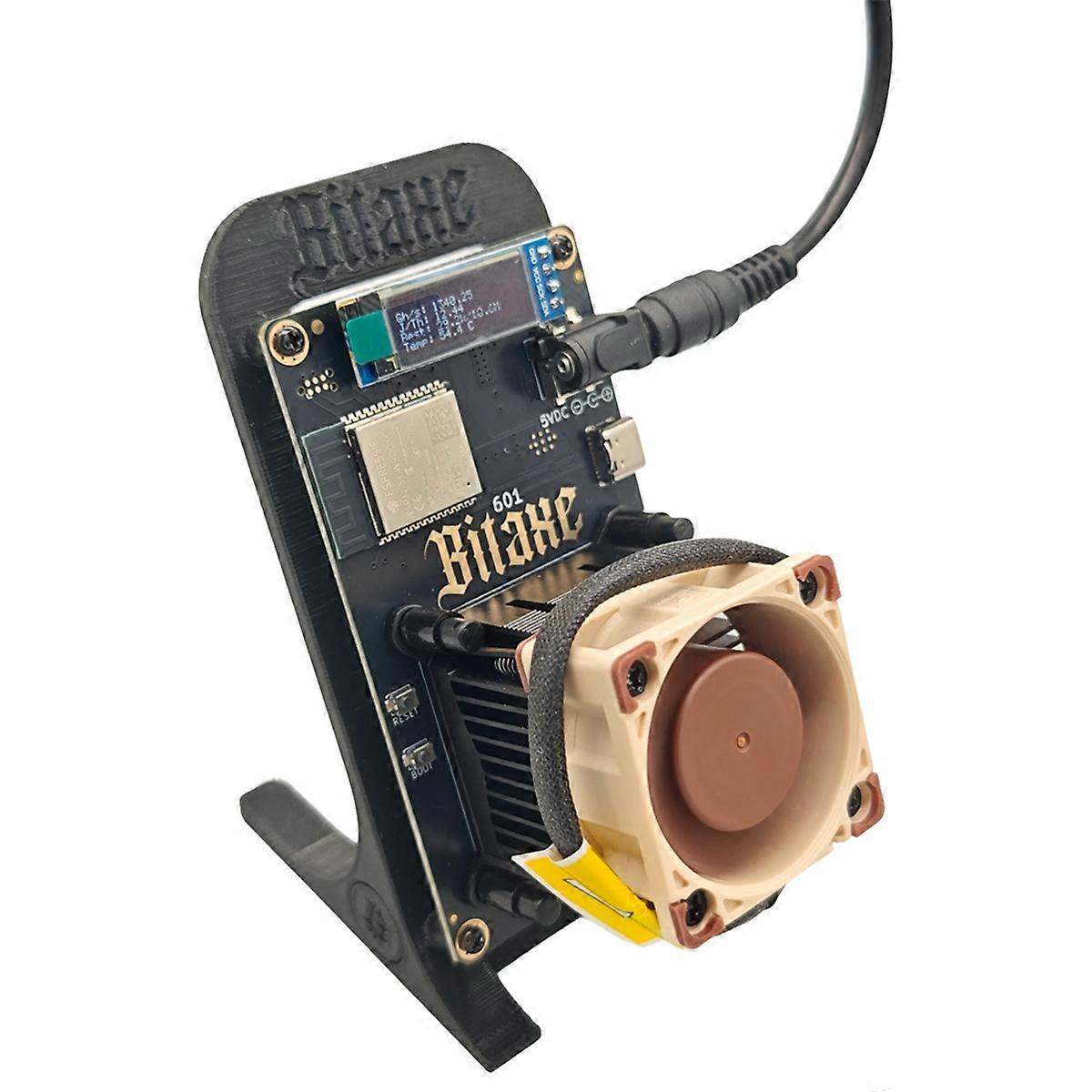 Silent Gamma 601 Solo Miner 1.2TH/S 18W -A4X20 Super Fan Sha256 Bitcoin ASIC Miner da Antminer S2