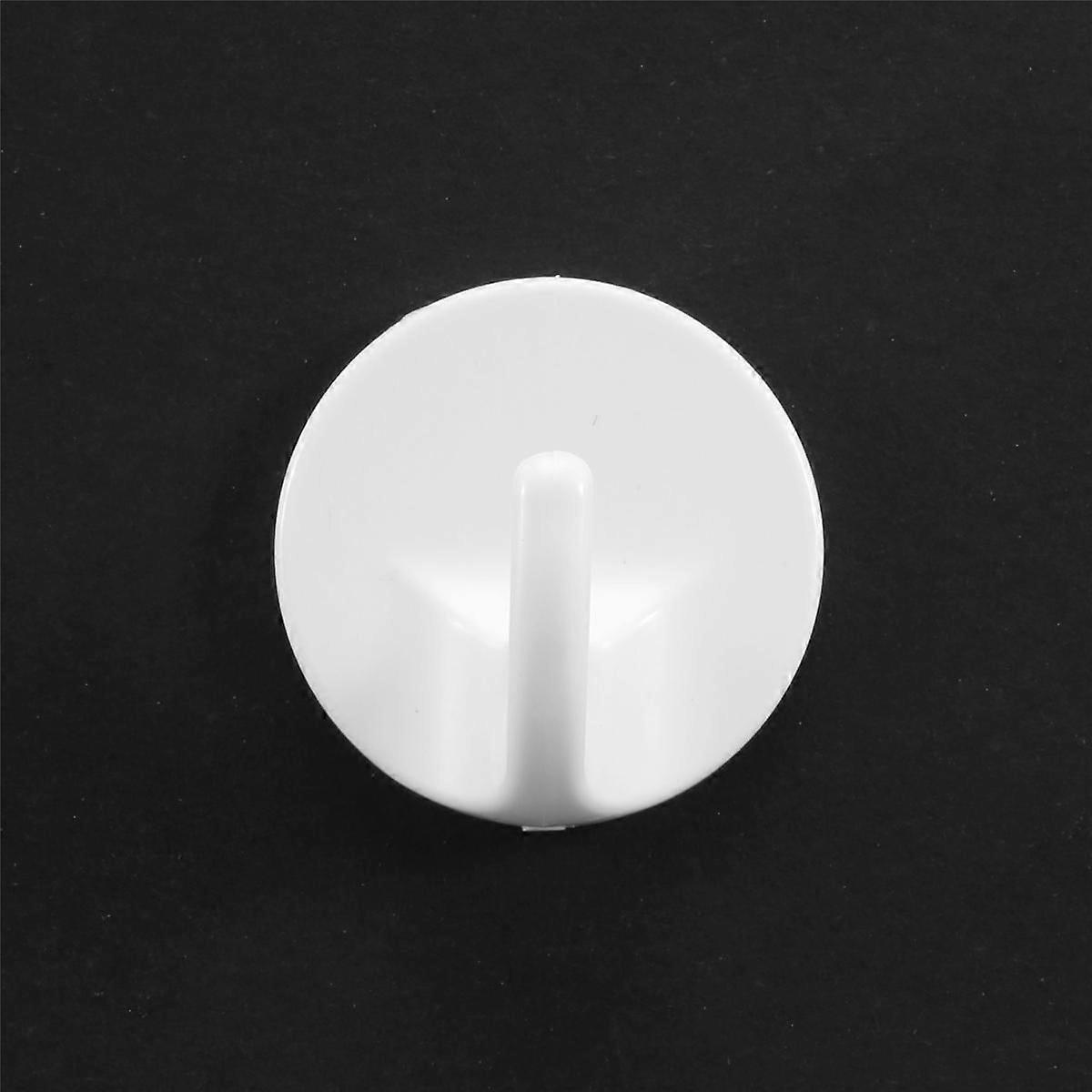 12 Pcs Plastic Hooks Self Adhesive, Sticky Hooks Removable Wall Hooks,Stick on Hooks for Hanging Coat Cloth Towel