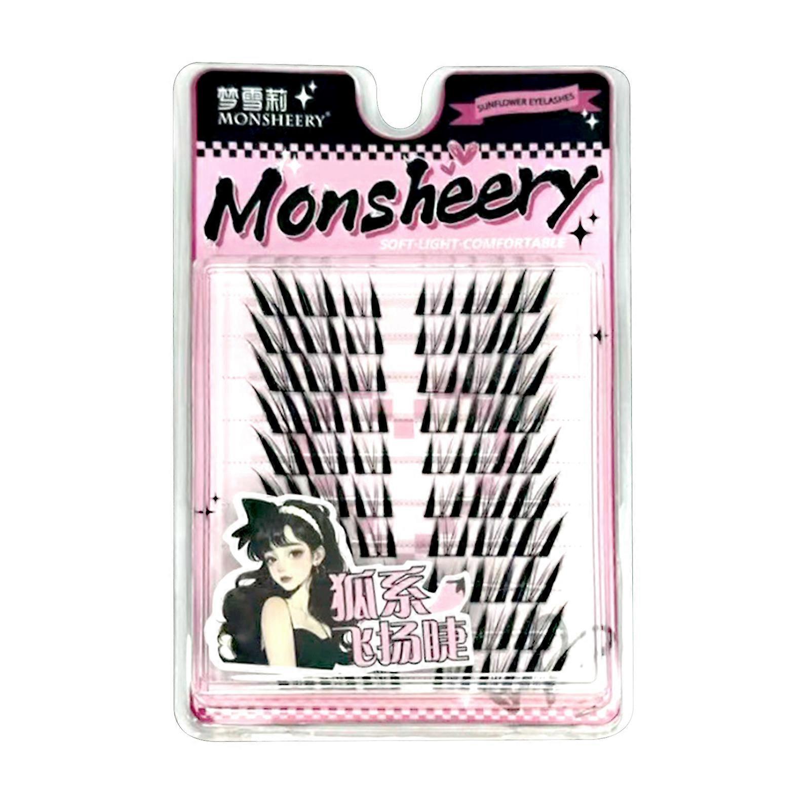 10-16mm Self Adhesive Lash Clusters Daily Waterproof Eyelashes Clusters