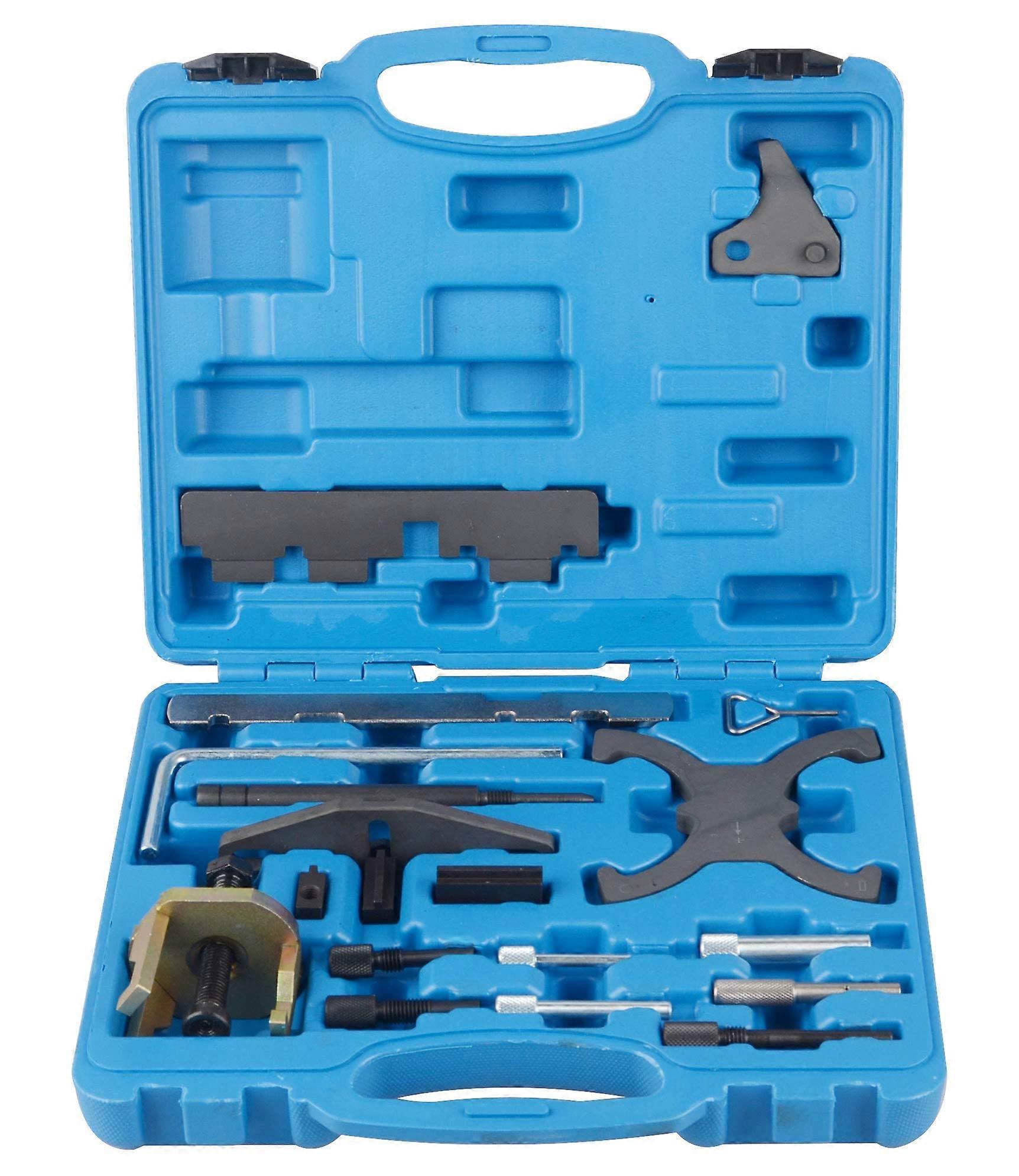 Engine Timing Tool Kit Compatible with Ford Mazda Camshaft Flywheel Locking Tools