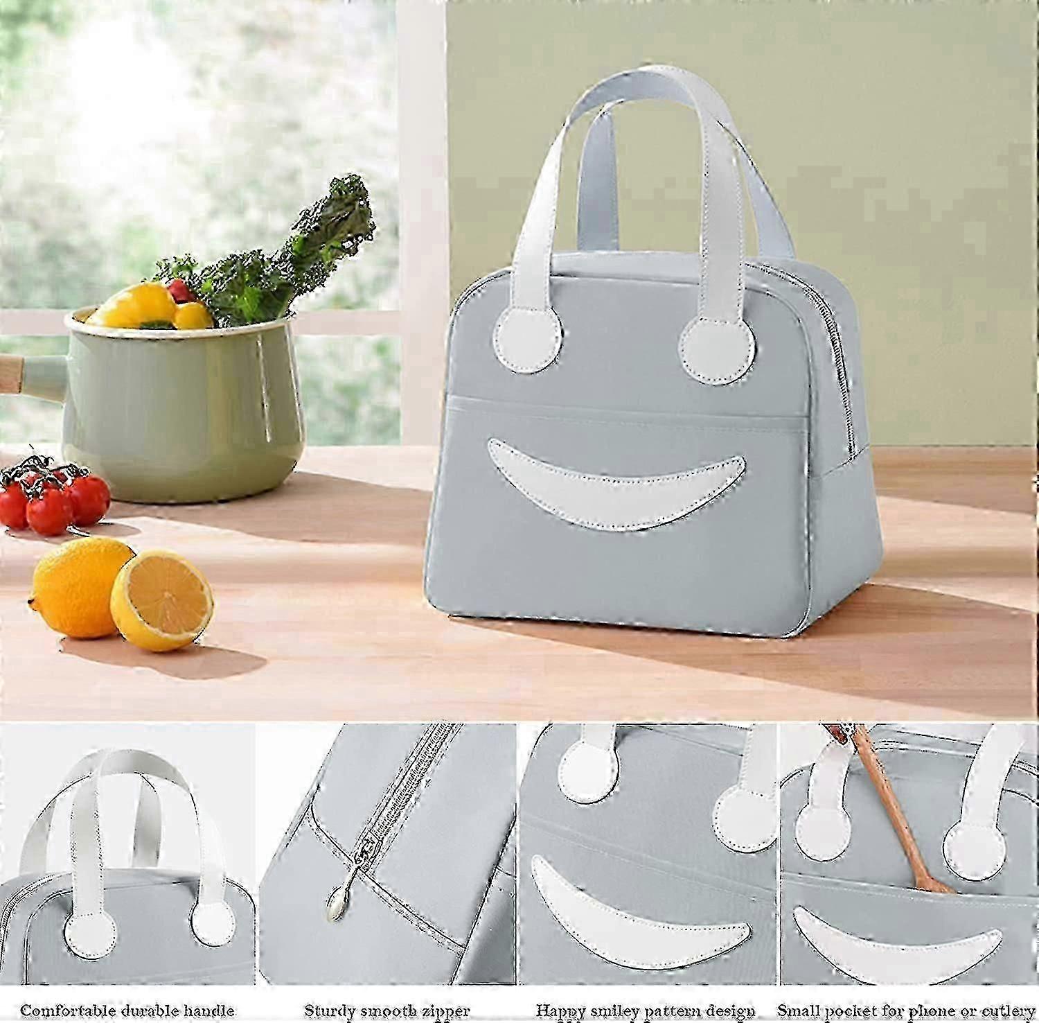 Lunch Bag for Children Grey