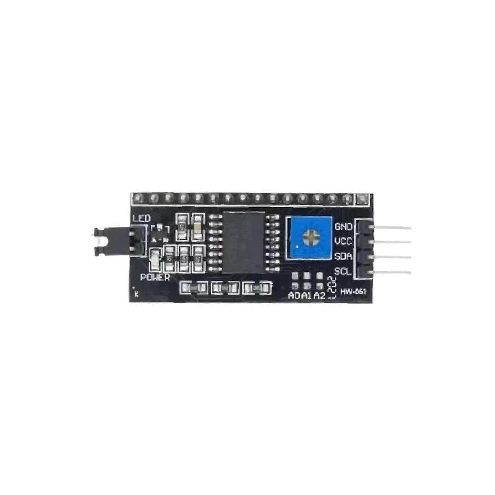 LCD1602 Module Blue Green Screen LCD1602A LCD Character R3 Mega2560 Display PCF8574T I2C Interface(I2C Module)