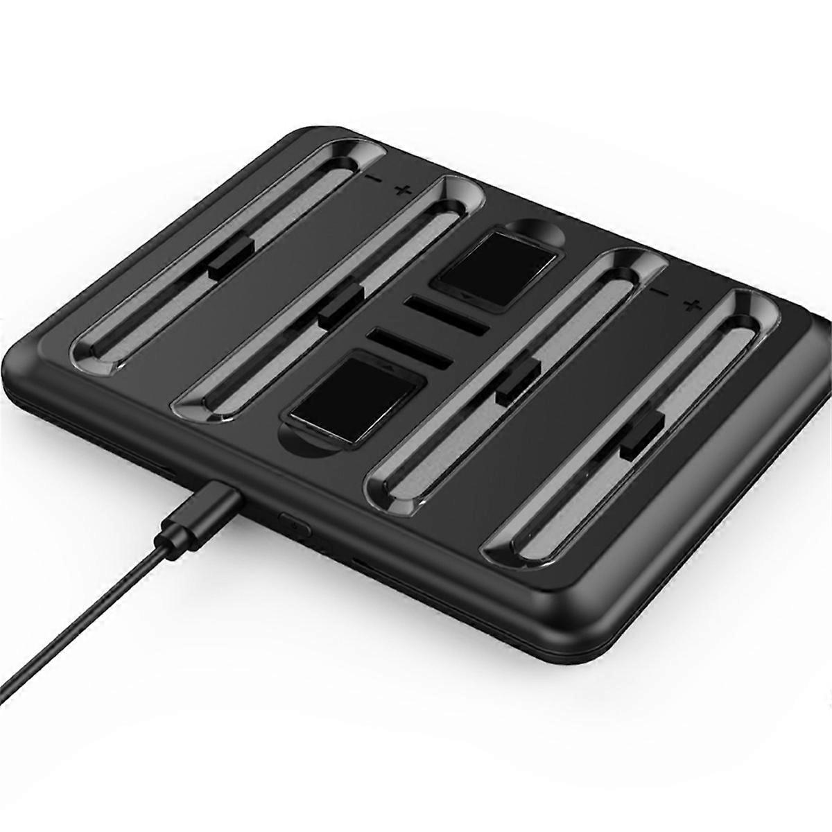 Switch 2 Controller Charging Station 4 in 1 Charging Stand 4 Controllers Charging Station