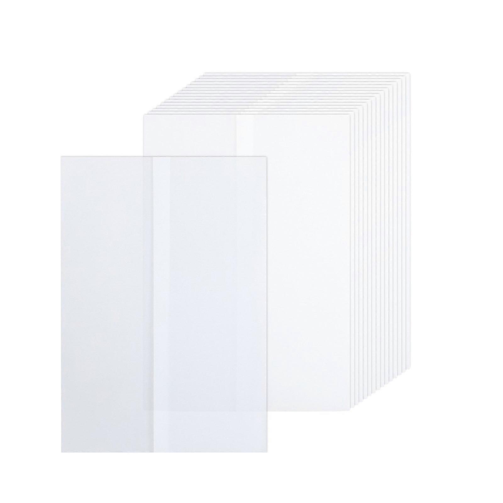 Set Of 50 Stylish Clear Vellums Sleeves Invitation Enclosures Designed For Wedding Invites And Event Planning