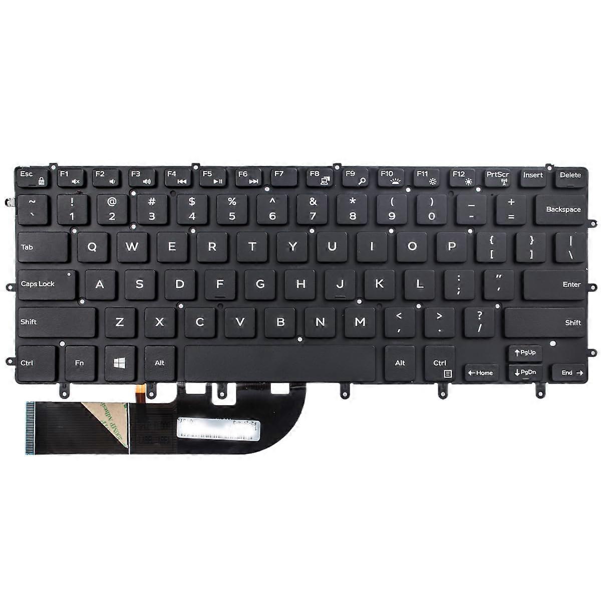 Replacement Laptop Keyboard for Dell XPS 15 9550 9560 9570, Precision 5510 5520 5530