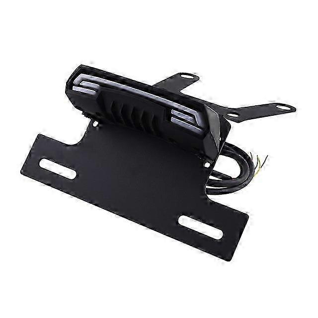Motorcycle License Plate Holder With Led Tail Light Turn Signal Blinker Lamp For Honda Crf250l Crf 250m Crf250 Rally