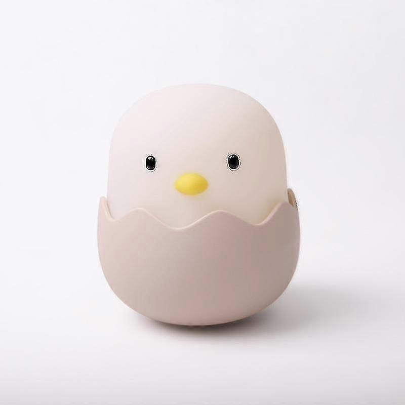 Eggshell Chicken Charging Racket, Children's Bedroom With Night Light, Warm Yellow Light