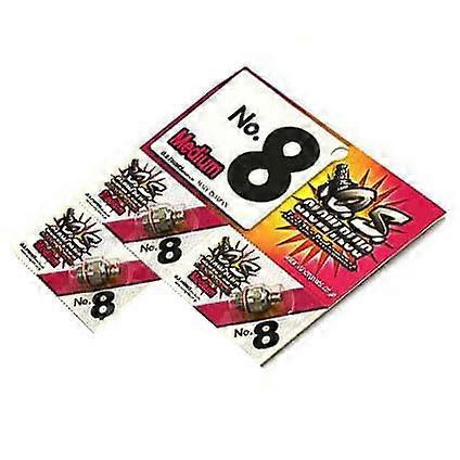 3Pcs O.S. Spark Glow Plug NO.8 OS 8 Hot For Nitro Fuel Engine RC Car Airplane