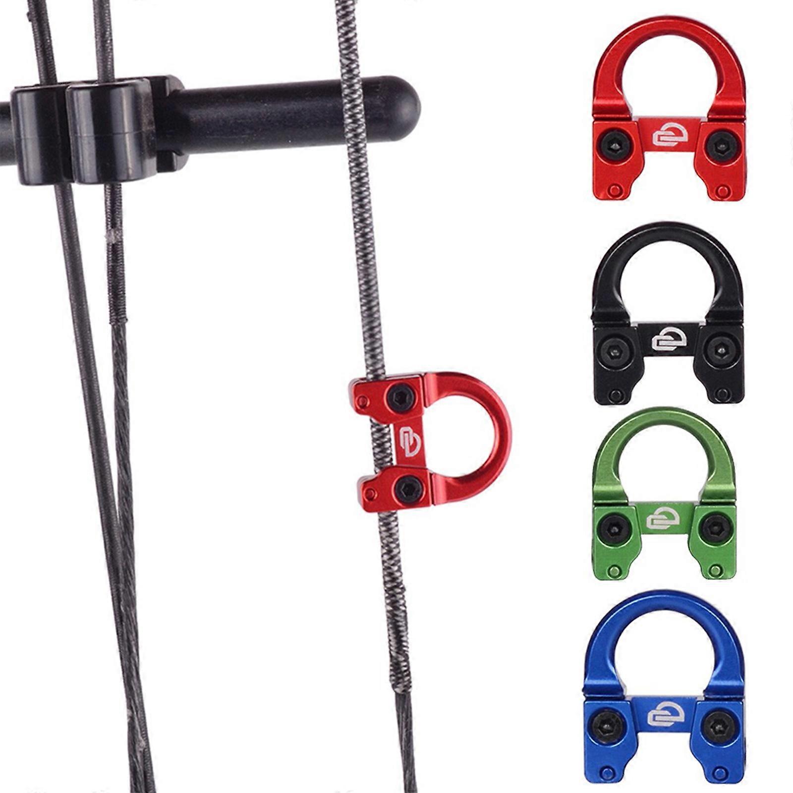 Metal D Ring Buckle Release Nock Loop Archery D Loop Compound Bow Metal D Loop