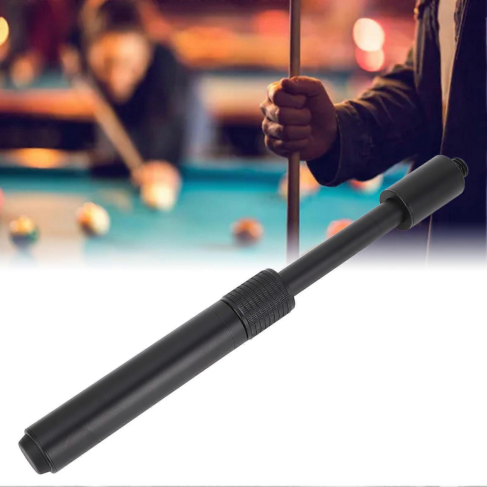 Rallonge de queue de billard avec pare-chocs 240-340mm Queue de billard réglable Bâton télescopique 