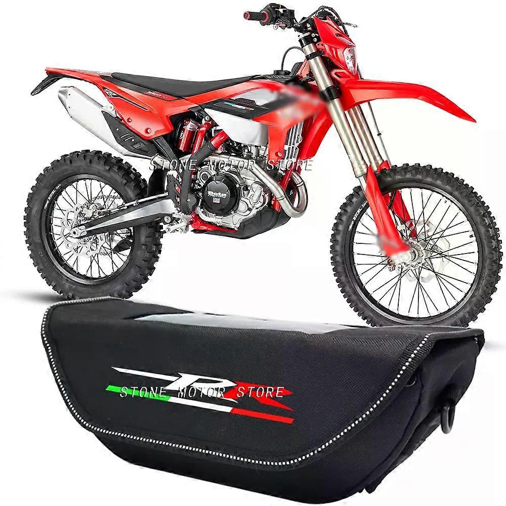 بالنسبة إلى بيتا RR350 RR125 RR 200 250 300 390 430 RR480 2023 2024 حقيبة مقود دراجة نارية حقيبة ملاحة للسفر مقود مقاوم للماء-D