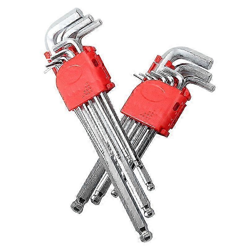 2 Piece Wrench Set with Arm Ball Suitable for Use with Various Brands of Bolts and Nuts