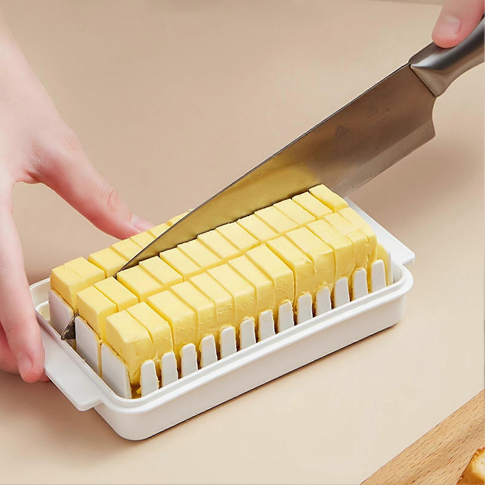 Butter Container Dish with Lid Plastic Butter Keeper Container Case Suitable compatible Most Brands Butter-si xi