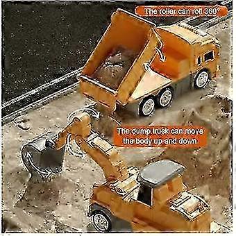 2025 Magnetic Assembled Toys Transform Engineering Car