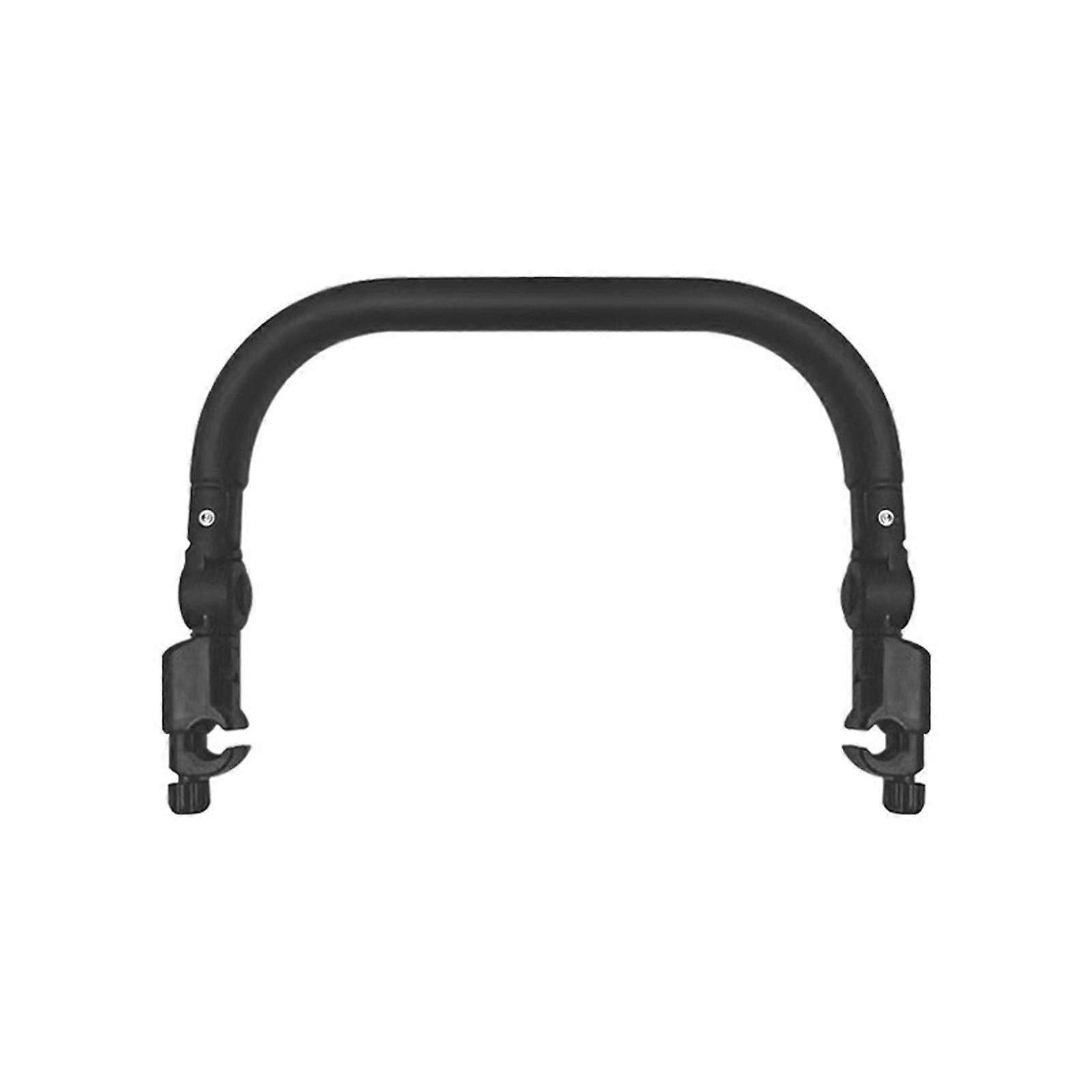 Universal Detachable Strollers Handle Replacement Front Armrest Soft PU Leather Bumper for Baby Carriage Safety