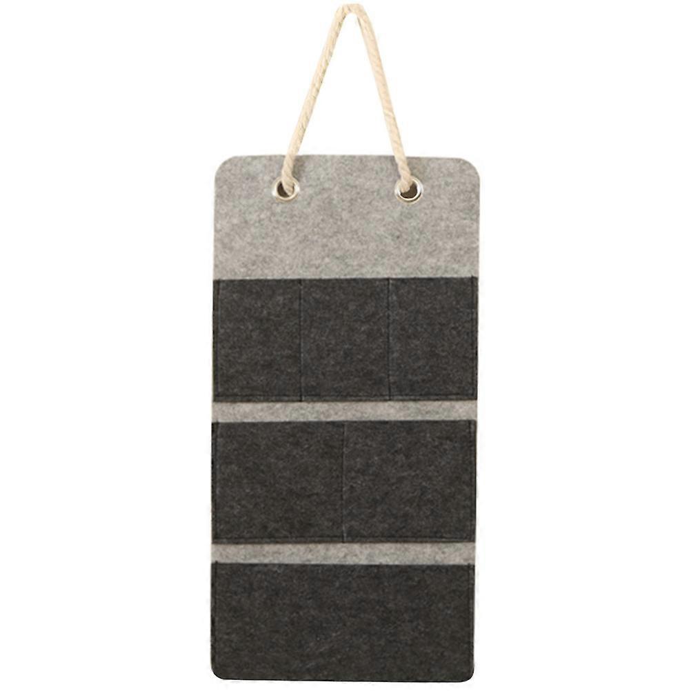 Hanging Bag for Closet, Flexible Storage Organizer with Various Sized Pockets