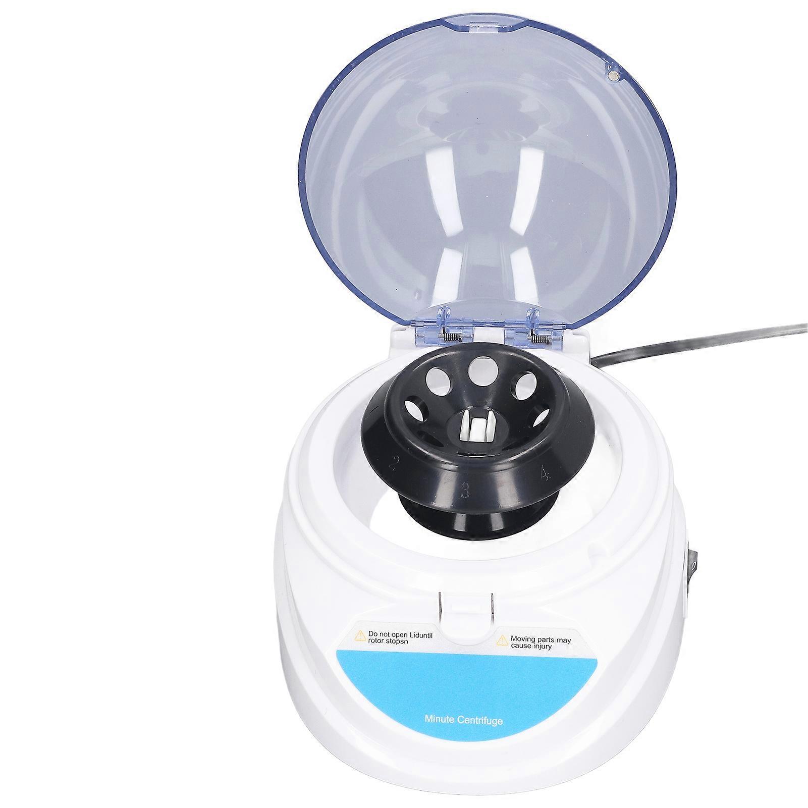 Mini Centrifuge 4000rpm Maximum 810xg Low Noise Portable Desktop Centrifuge Machine for Laboratory 100‑240V US Plug