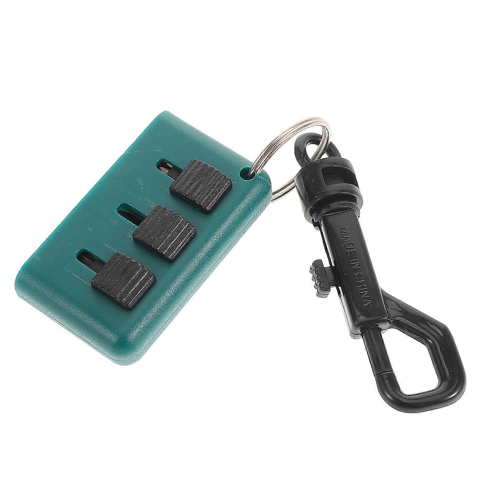 Golf Ball Cleaner Portable Golf Cleaning Tool Rectangular Shape Copper Material 1Set