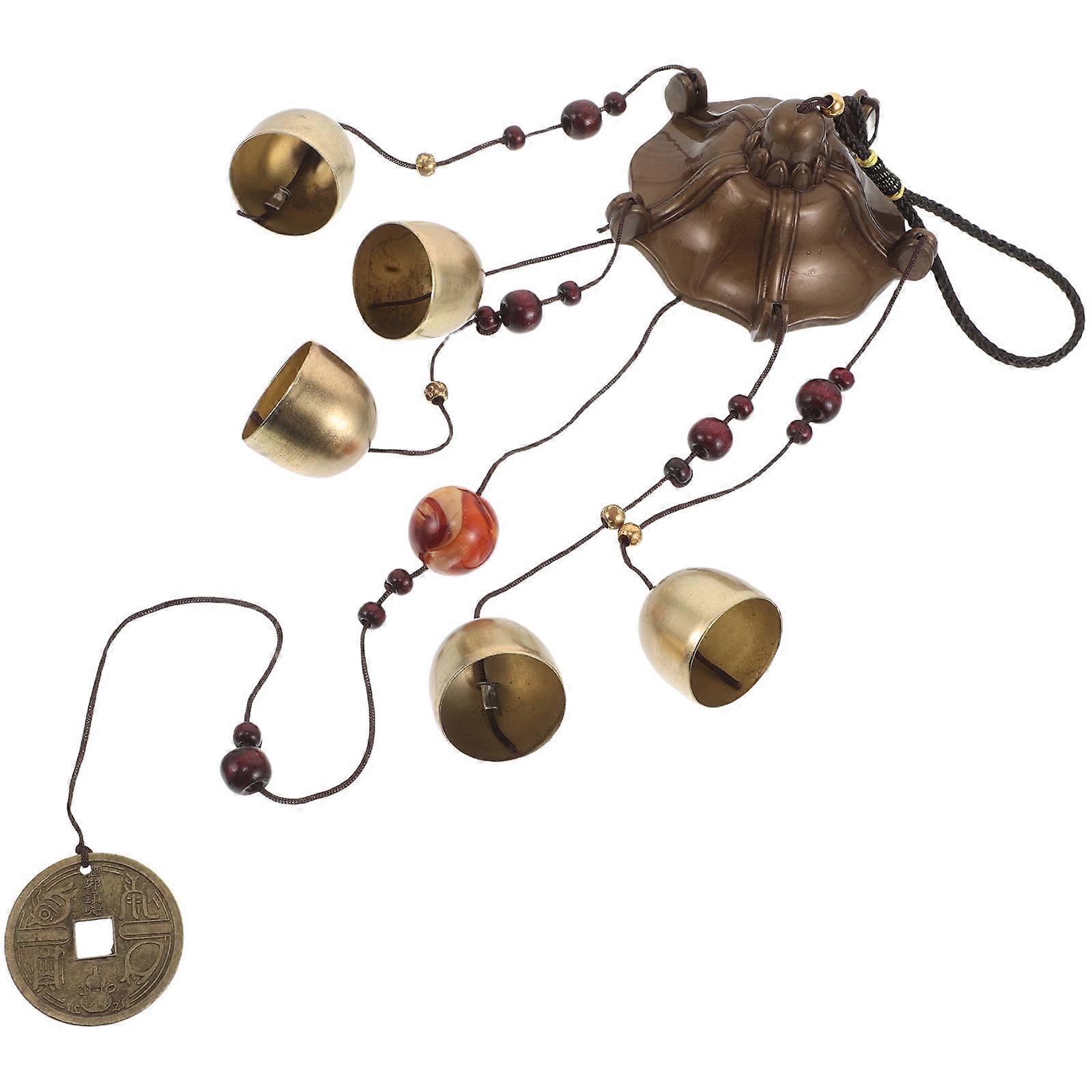 Copper Wind Chimes Tuned Outdoor Bells with Clear Sound, Easy Installation for Garden, Balcony, and Porch Decoration