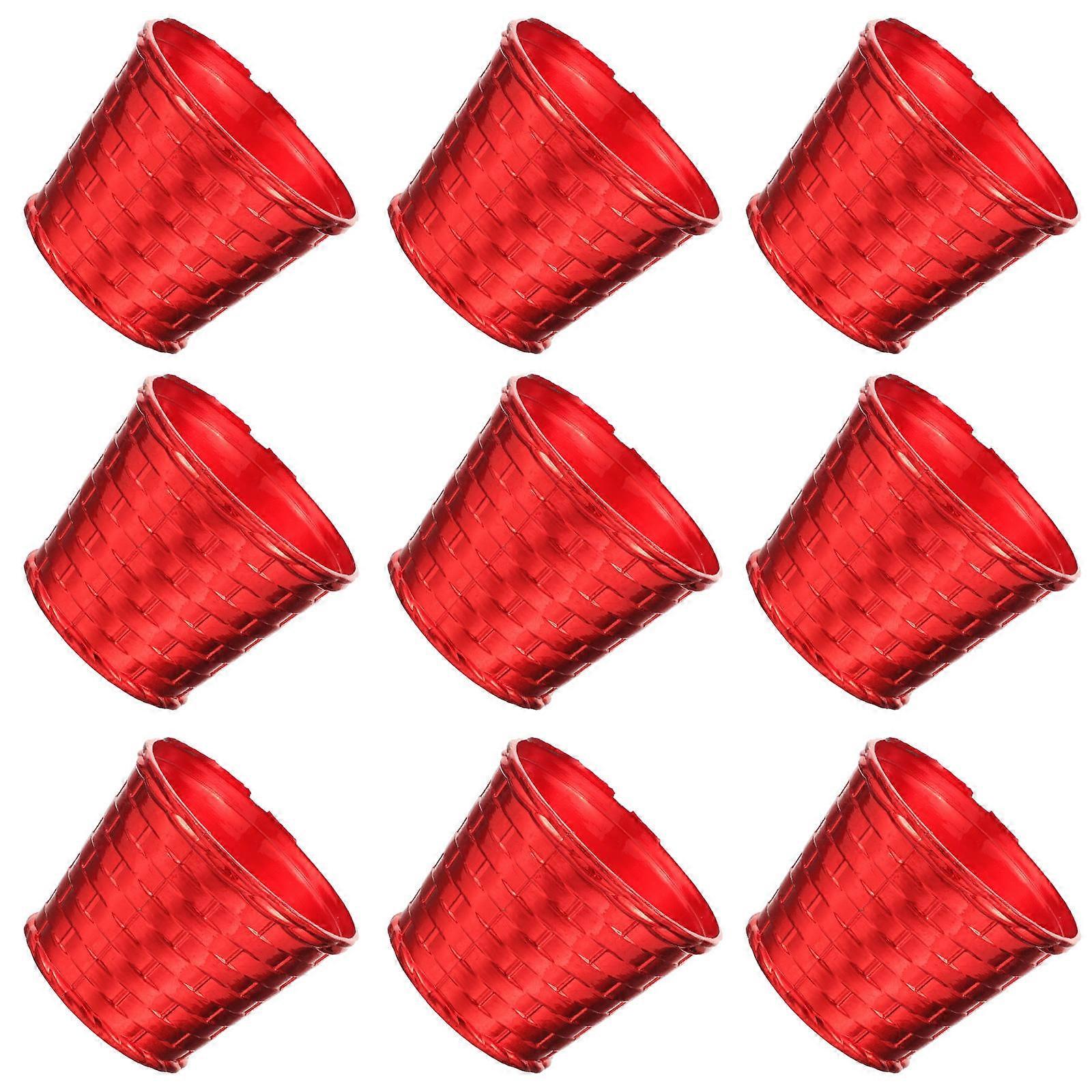Here's a polished and professional product description based on your input:
**10pcs Plastic Christmas Tree Base with Unique Xmas Design – Multi