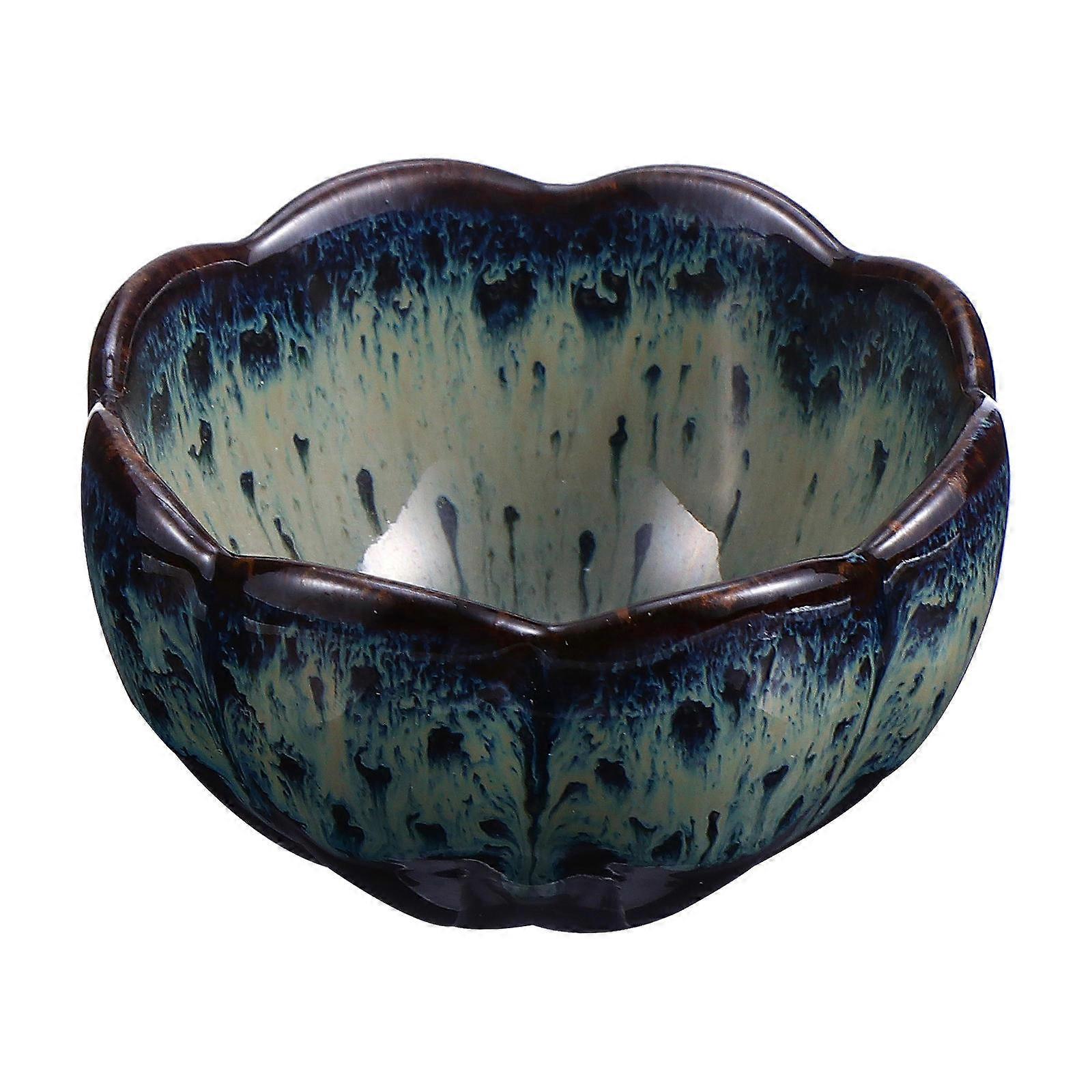 Handmade Japanese Style Ceramic Drinking Cup with Unique Textured Surface for Tea, Home, Parties, and Gifting