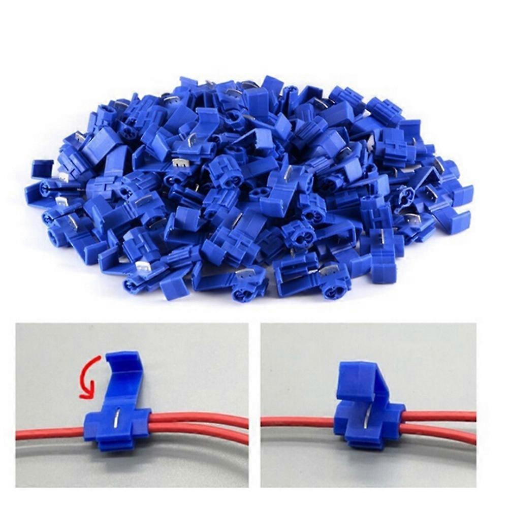 Wiring Terminal Quick Disconnect Wire Connectors Free Nylon 3x2cm 100Pcs