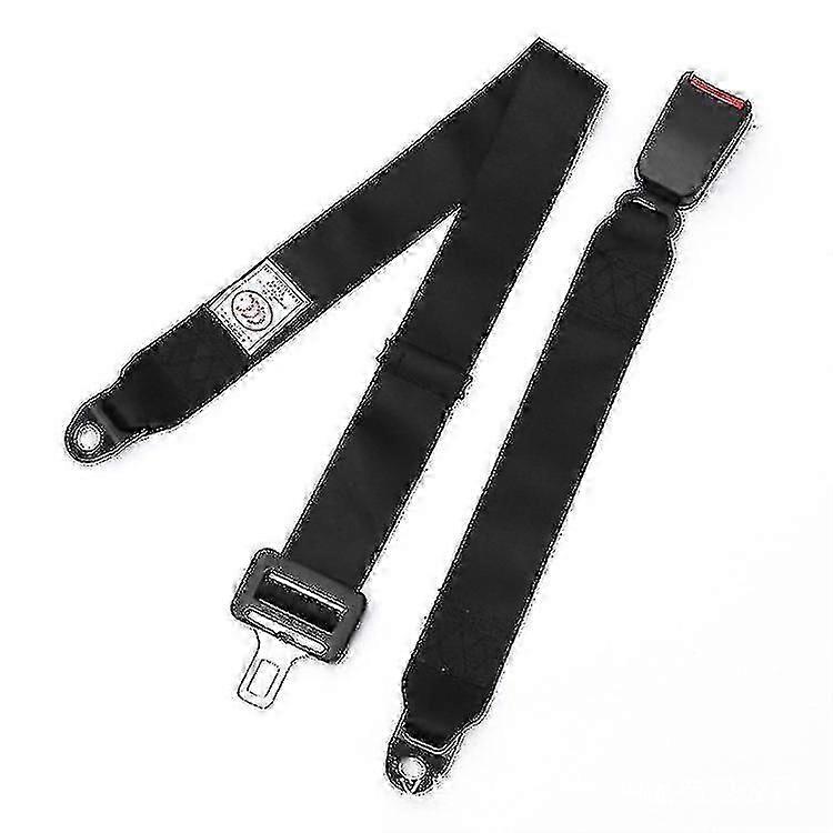 Lap Seat Belt 2 Point Adjustable Safety Seat Belt For Go Kart, Golf Cart