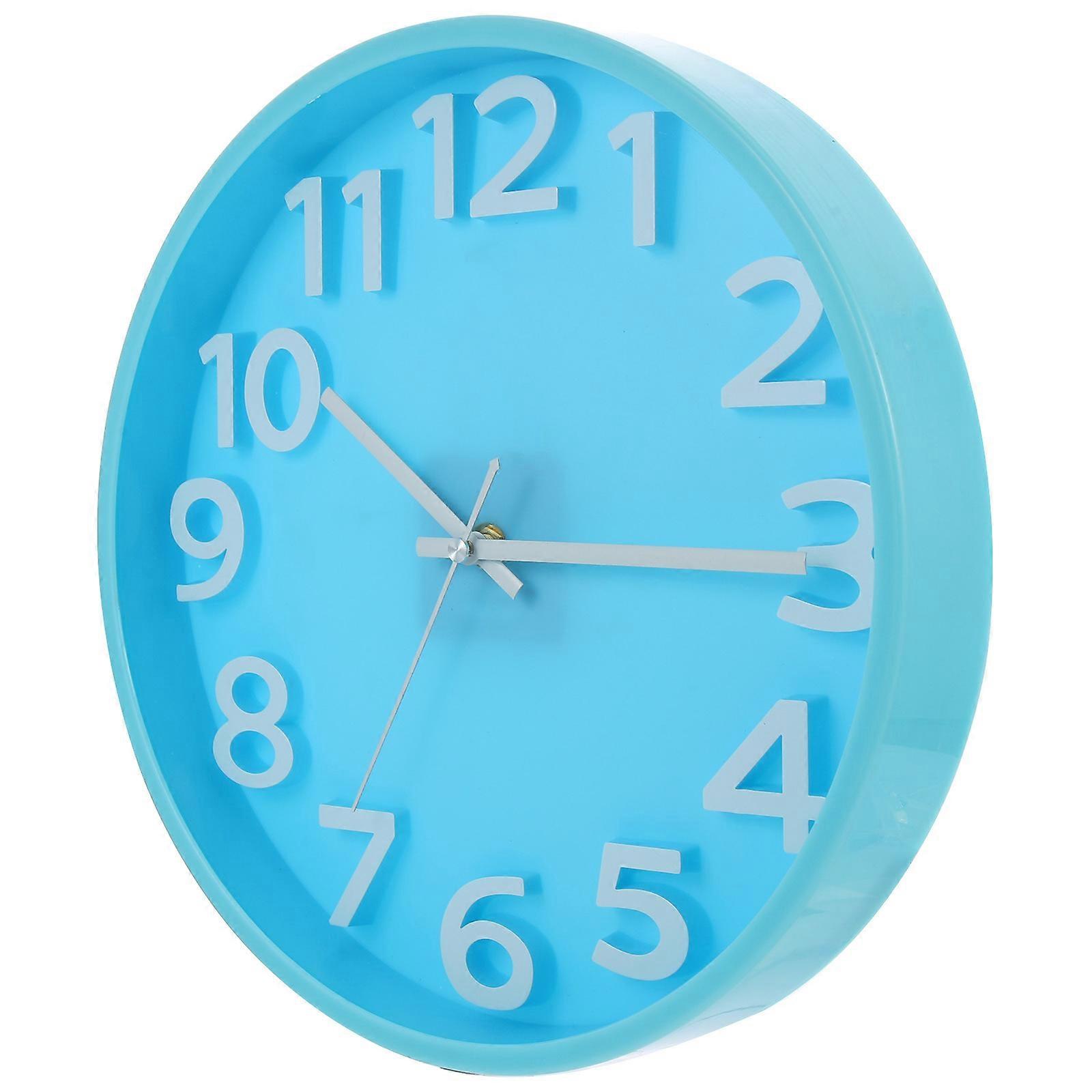 Clock For Bedroom Digital Clock Modern Style Wall Mounting 1Set