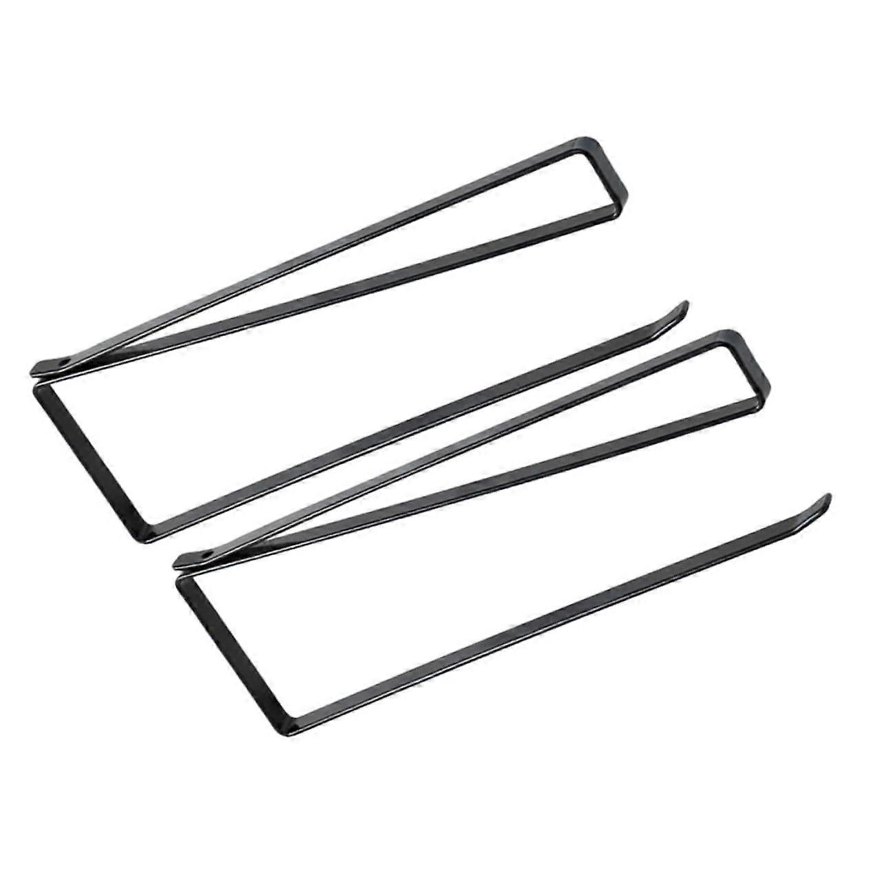 2 pieces kitchen roll holder drill versatile usable for toilet paper towels and cling film stylish design for bathroom strong