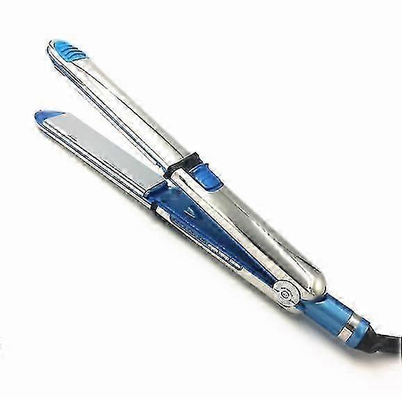 2 in 1 straightener for curling hair, with automatic locking(Blue)