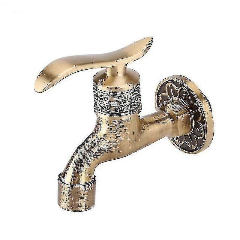 Generic Antique Faucet Brass Handle Laundry