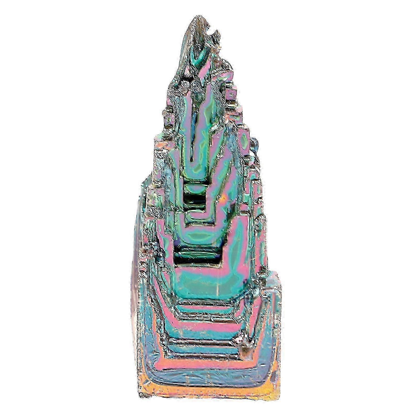 Irregular Bismuth Crystal Stone Specimen Handmade Crafts Material