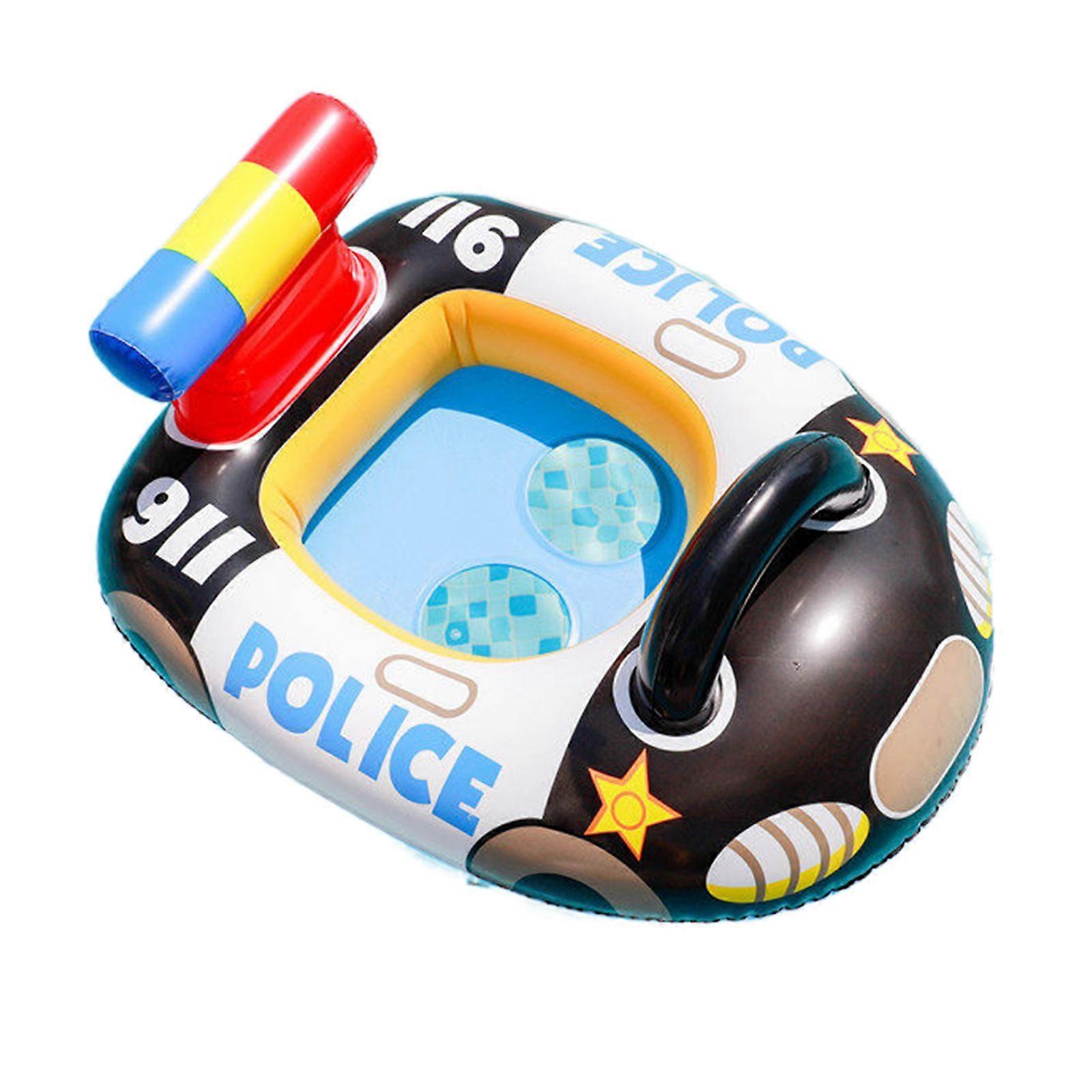 Inflatable Ride-On Car For Kids, Buoyancy Support With Fast Inflation Valve, Portable & Foldable Multicolor Ride-On Pool Float Toy For Outdoor