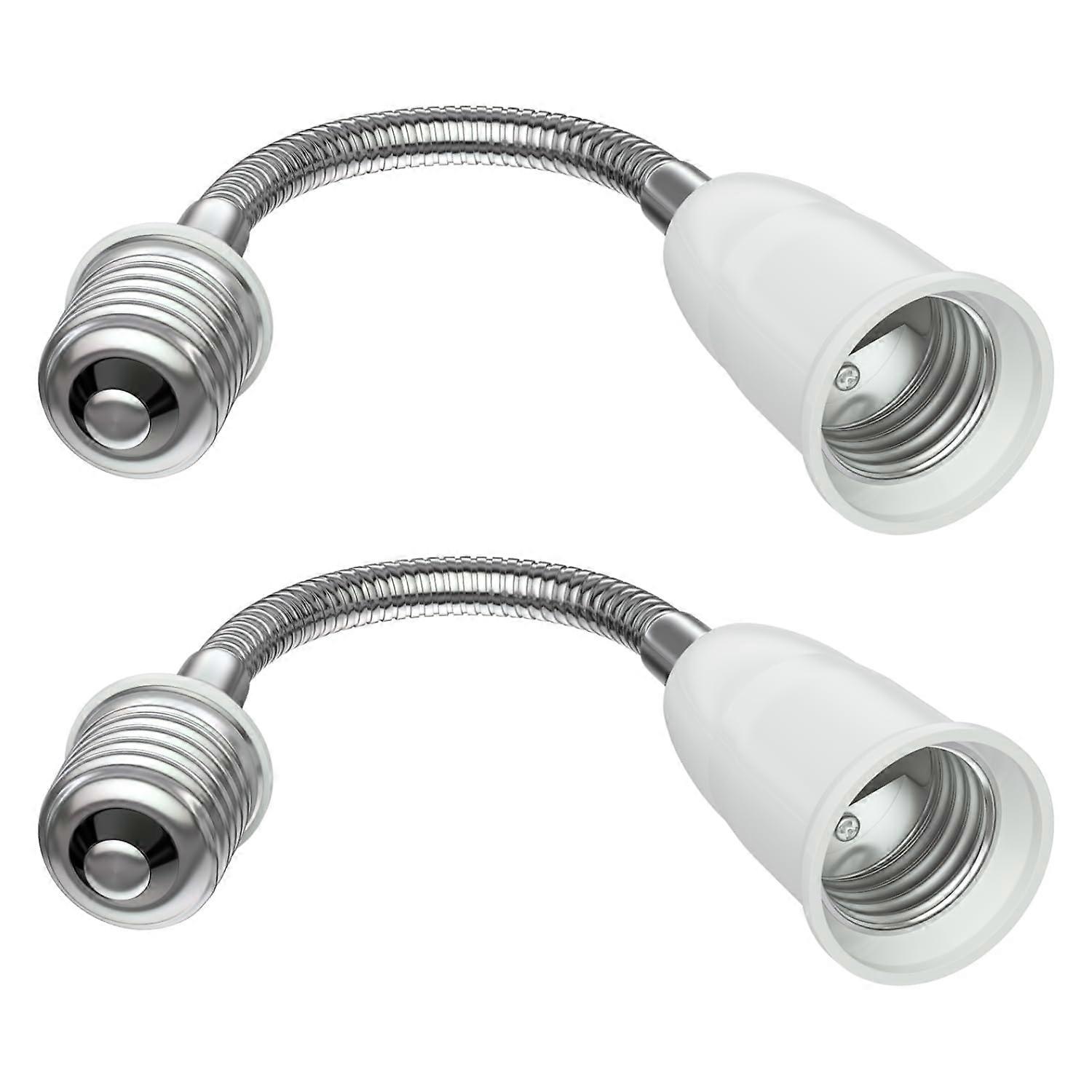 E27 Swan Neck Extension Elektra, Adapter With E27 Socket, 2 Pcs