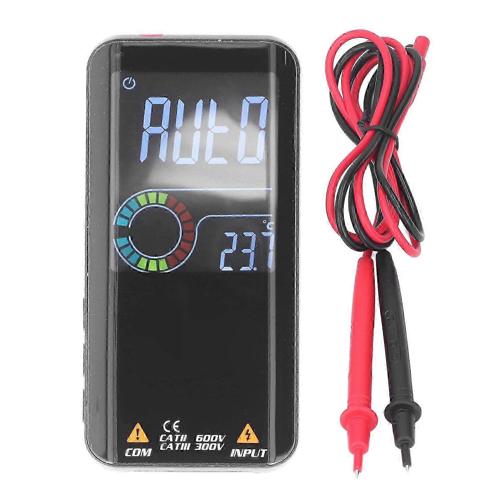 Digital Multimeter with Smart Color LCD Display 9999 Counts Voltmeter Voltage Tester S10